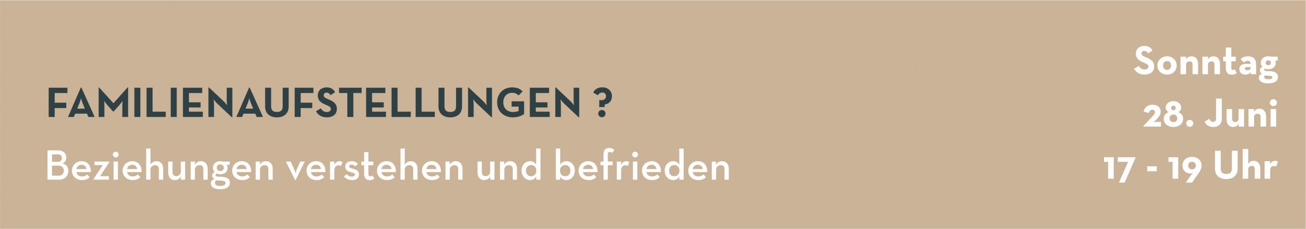 Familienaufstellungen